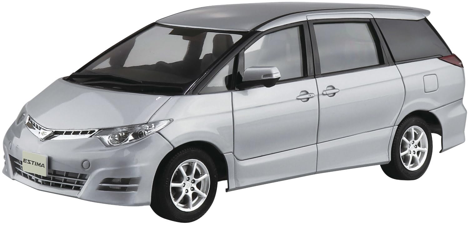 

Aoshima Bunka Kyozai Серия моделей автомобилей SP07 Toyota GSR50 Estima Aeras Пластиковая модель (АОСИМА) 1/24 06