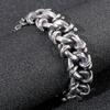Domineering Men'S Stainless Steel Jewelry Exaggerated Personality Creative Titanium Steel Men'S Bracelet Hand Jewelry