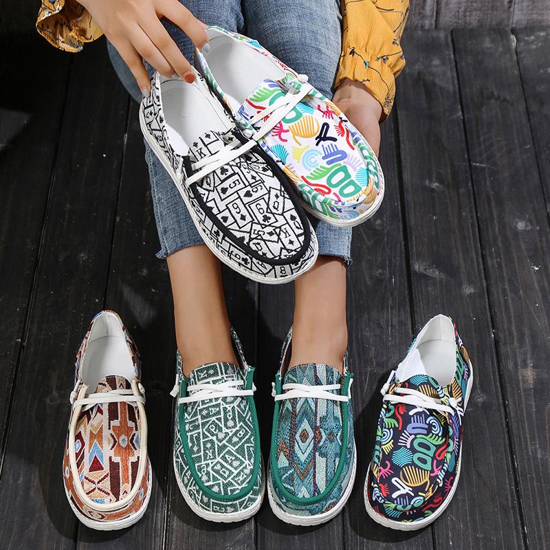 Autumn Walk Shoes Women Loafers Casual Moccasin Shoes Comfortable Soft Sole Flat Breathable Shoes Plus Size Zapatillas Mujer