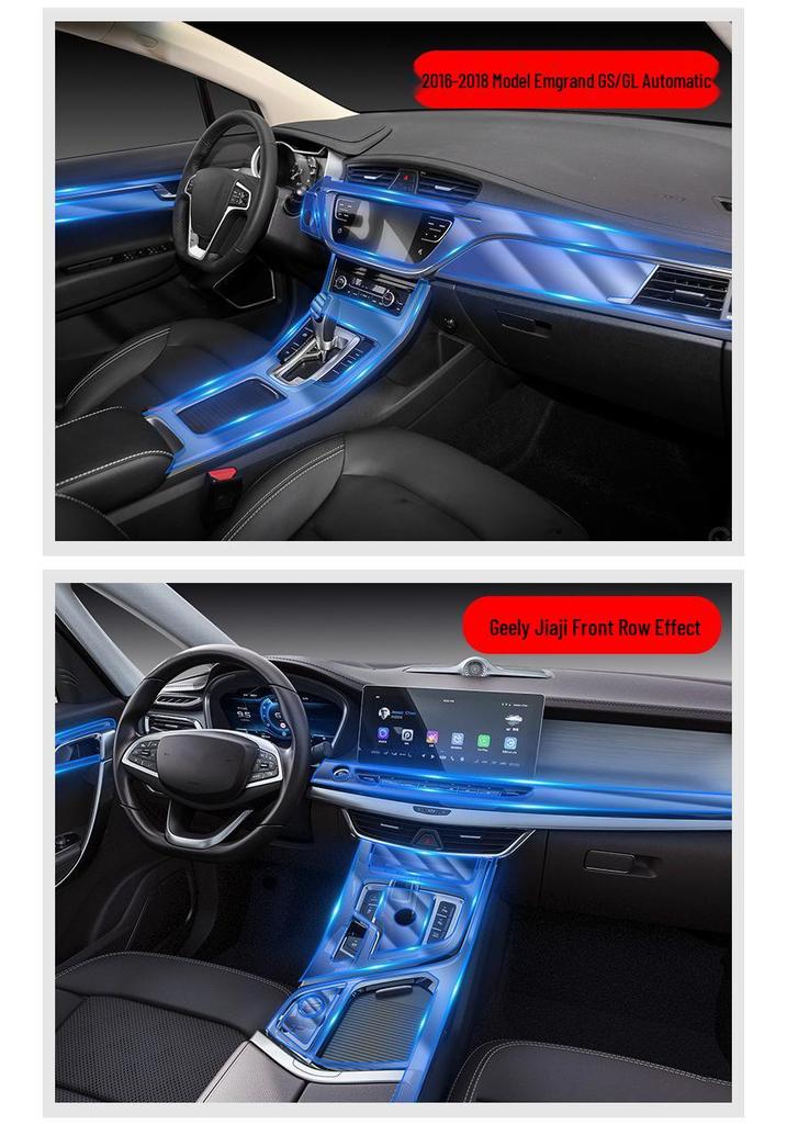 TPU Protective Film for Geely Jiaji, Borui, Dihao GL/GS, Xingyue Interior Console & Gear Shift