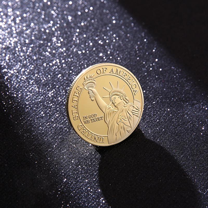 Памятная монета Статуя Свободы 9/11, трехмерный рельефный металлический сувенир, памятная медаль, монета