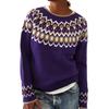 Maglione da Donna in Lavorazione Grossa Jacquard Acrilico Stile Europeo e Americano - Bestseller Autunno/Inverno