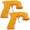 2/1Pcs Spray Adaptor Paint Care Aerosol Spray Gun Handle with Full Grip Trigger Locking Collar Car Maintenance Painting Tool Gun