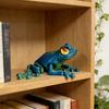 3D Printed Frog Statue, Flexible 3D Printed Animal, Colorful Figurines Statue, Gifts, 38Cm/14.96In, 16.5Cm/6.5In