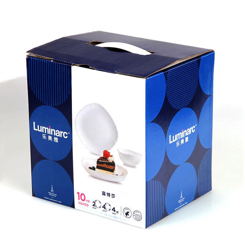 Juego de Vajilla de Vidrio Luminarc Lutesha de 10 Piezas