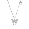 Butterfly Necklace Girls Light Luxury High Sense Year Niche Design Sweater Chain Collarbone Chain