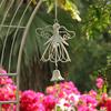 Stylish Delicate Wind Chimes Lovely Pastoral Hanging Little-Angel Wind Chimes Pendant For Home Balcony Outdoor Garden Decoration