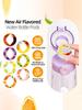 1PC Oval Fruit Drink Flavor Pod Creative 0 Sugar 0 Calorie Flavor Ring For Plastic Water Bottles Sports Water Cups Accessories