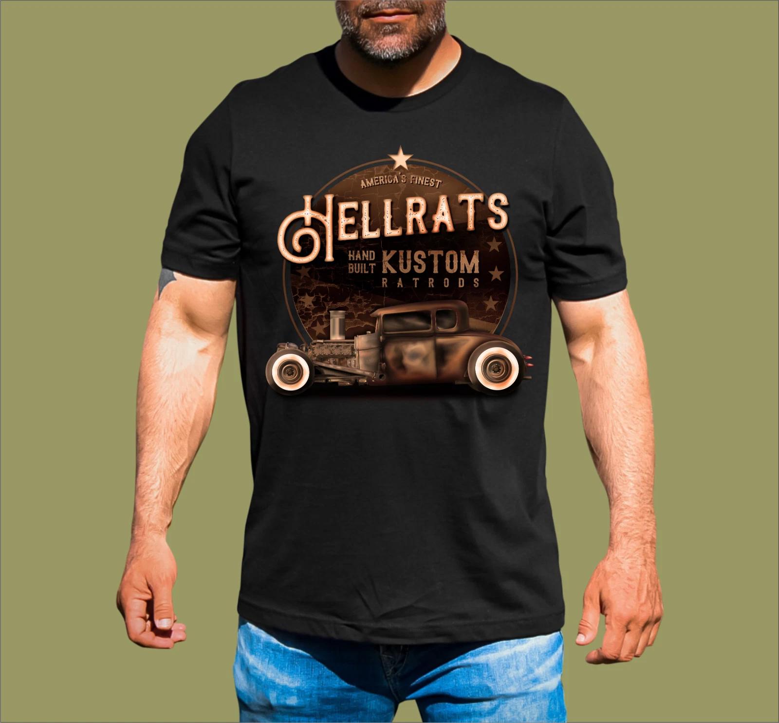 HELLRATS KUSTOM RATRODS T-SHIRT 3XL
