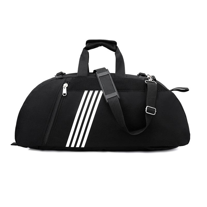 

Многофункциональная модель для ручной клади большой вместимости, модная повседневная сумка, водостойкая, износостойкая, спортивная сумка для тренажерного зала чёрный