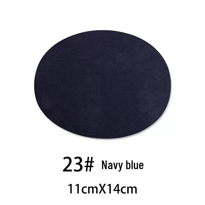 Universal Suede Oval Iron-On Elbow & Knee Patch Sticker for Jackets & Sweaters
