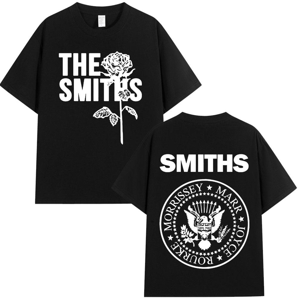 The Smiths The Queen Is Dead T Shirt 1980s Indie Morrissey Oversized Tshirt Vintage Punk Rock Band Tshirts Streetwear Unisex