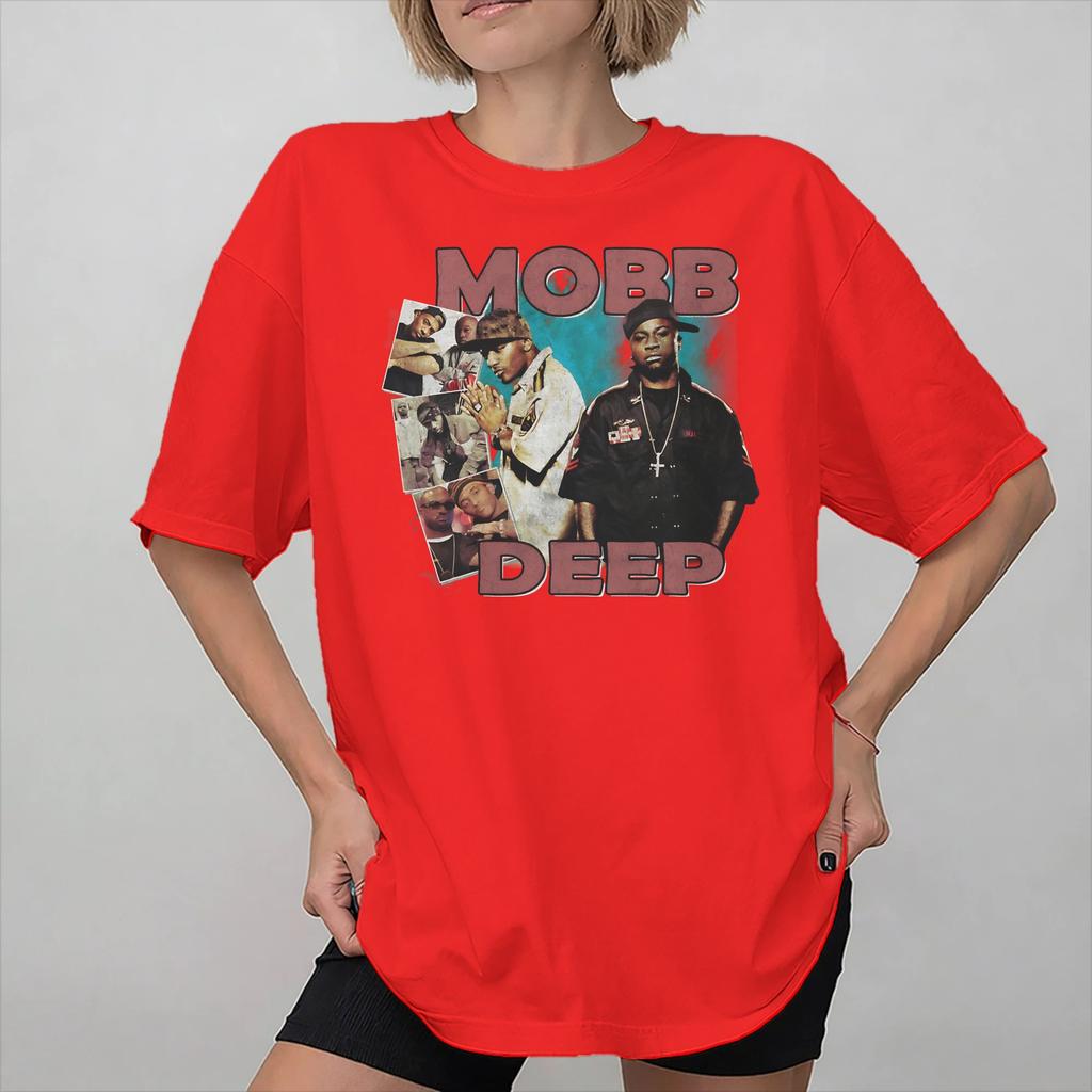 Mobb Deep The Infamous  Tee Shirt for Unisex Women Graphic Printed T Shirts  100 Cotton Clothing