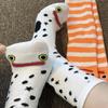 Gartenmuränen Socken Clownfisch Gestreifte Zehentrennungssocken Ins Niedliche Cartoon Japanisch Lustig Baumwolle Mittellange Socken Strümpfe