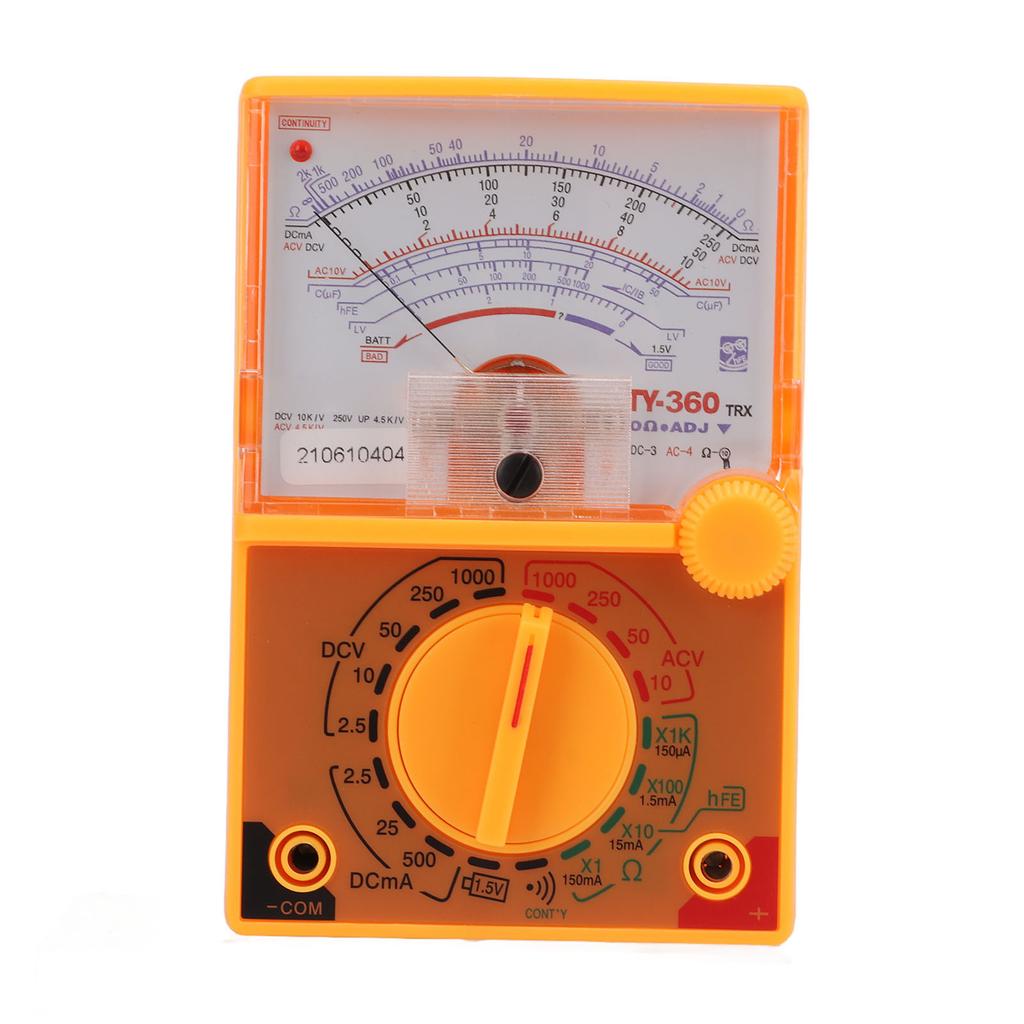 Multimeter High Definition Scale Multiple Measuring Ranges Humanized Design Small Safe Pointer