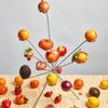 Εκρηκτική Φρουτιέρα Τέχνης Επιπλέων Σταντ Επίδειξης Φρούτων Πλήρης Αερισμός 360 Μοιρών Διατηρεί Φρέσκα Μεταλλική Γλυπτική για Κουζίνα Τραπεζαρία Κεντρικό Κομμάτι