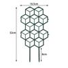 1 5Pcs Honeycomb Plant Support Trellis Plastic For Potted Climbing Vines Perfect For Home And Office Tabletop Decor