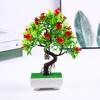 Red Orange Chili Fruit Artificial Plant Bonsai For Home Decor And Gift Ideas