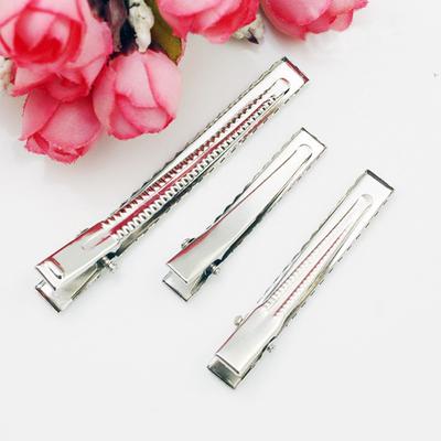 DIY Headwear Nickel Color Hair Accessories Jewelry  Making Hairpin Metal Duckbill Clip DIY Hair Clips Iron Making  Delicate Jewelry