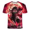 Ghost Slayer Battle Anime Quick Drying T-shirt COS 3D Printed Children's Sports T-shirt Parent Child Top