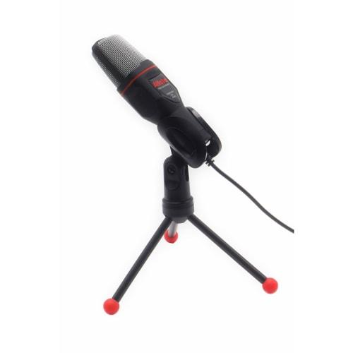 Alfoto AF-M1 3.5mm 4-pole Mini Plug Condenser Microphone. *This Microphone Is Only Compatible with Smartphones. It Does Not Work with Cameras or Compu