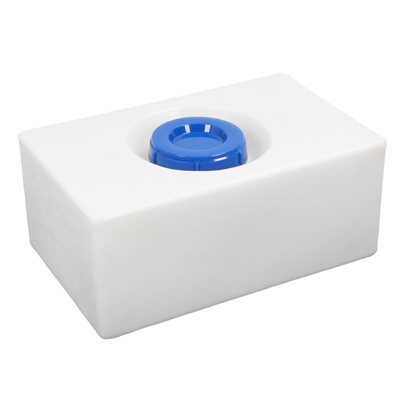 

Бак для хранения воды для автодома 21,3 X 13,2 X 9,1 дюйма Термостойкий ПЭ Бак для пресной воды для прицепа Лодки Яхты