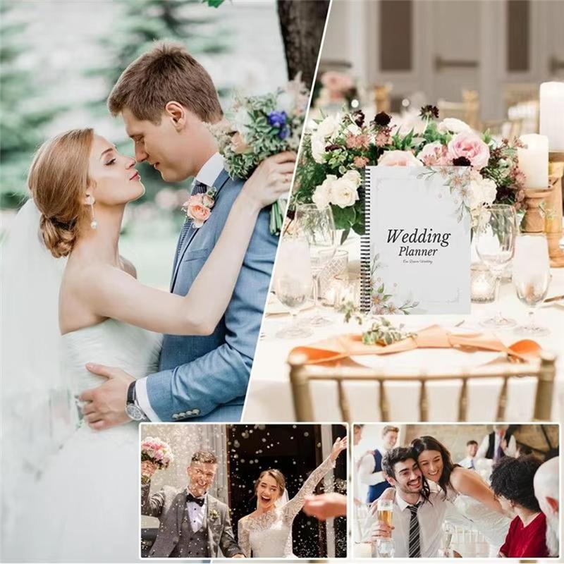 Good-Bridal Wedding Planner Hardcover Engagement Notebook For Newly Engaged Couples Brides