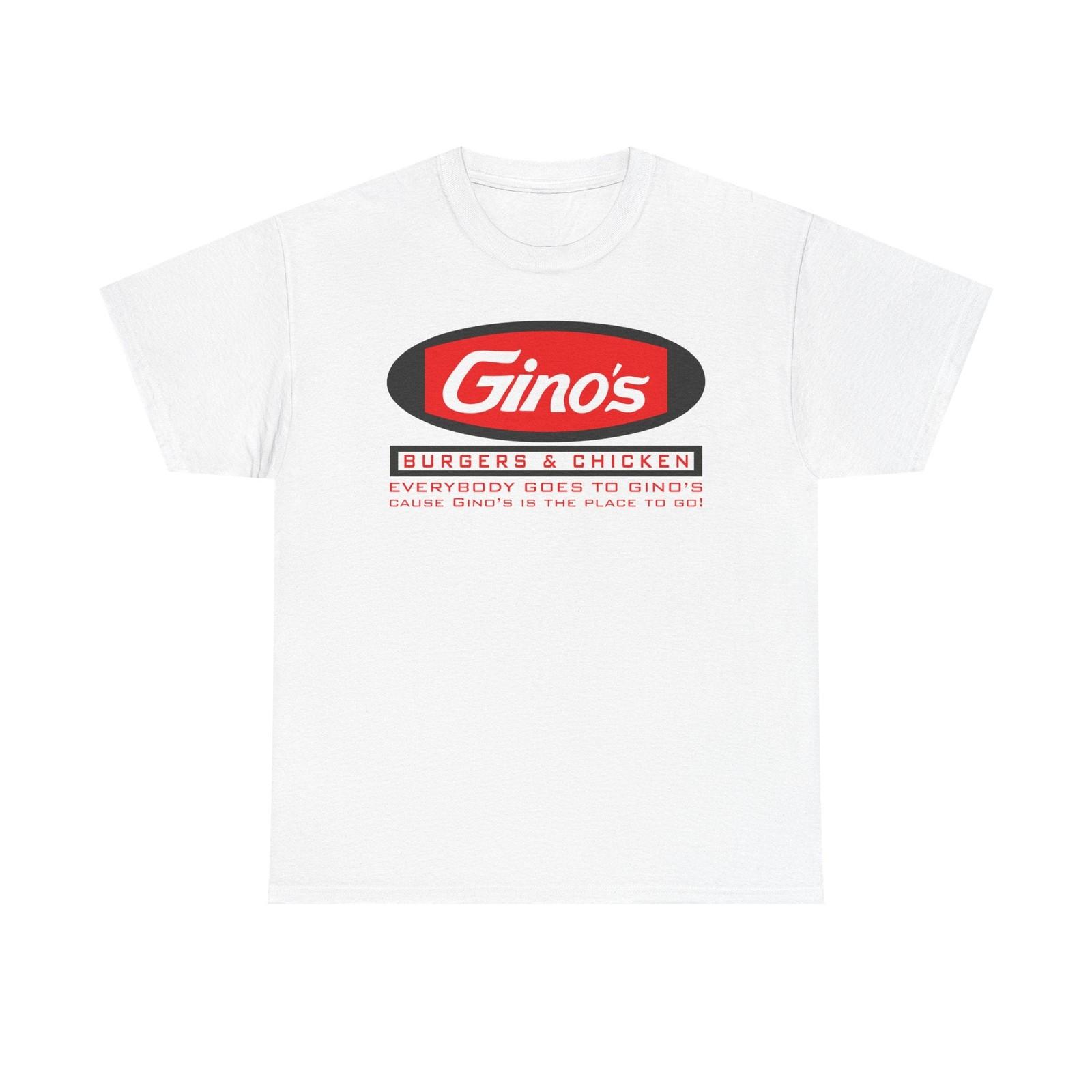 Gino s Burgers & Chicken Vintage Fast Food Restaurant Logo Classic T-Shirt S разноцветный