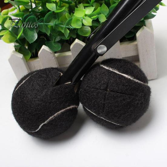 4 Stück vorgeschnittene Tennisbälle für Gehhilfen, für Möbelbeine, Bodenschutz, universelle Filzgleiter für Gehhilfenbeine, Gleitbeläge für Senioren