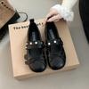 New Spring Butterfly-knot Women Ballet Flats Concise Round Toe Shallow Shoes Laides Comfort Soft Sole Dress Mary Jane Shoes