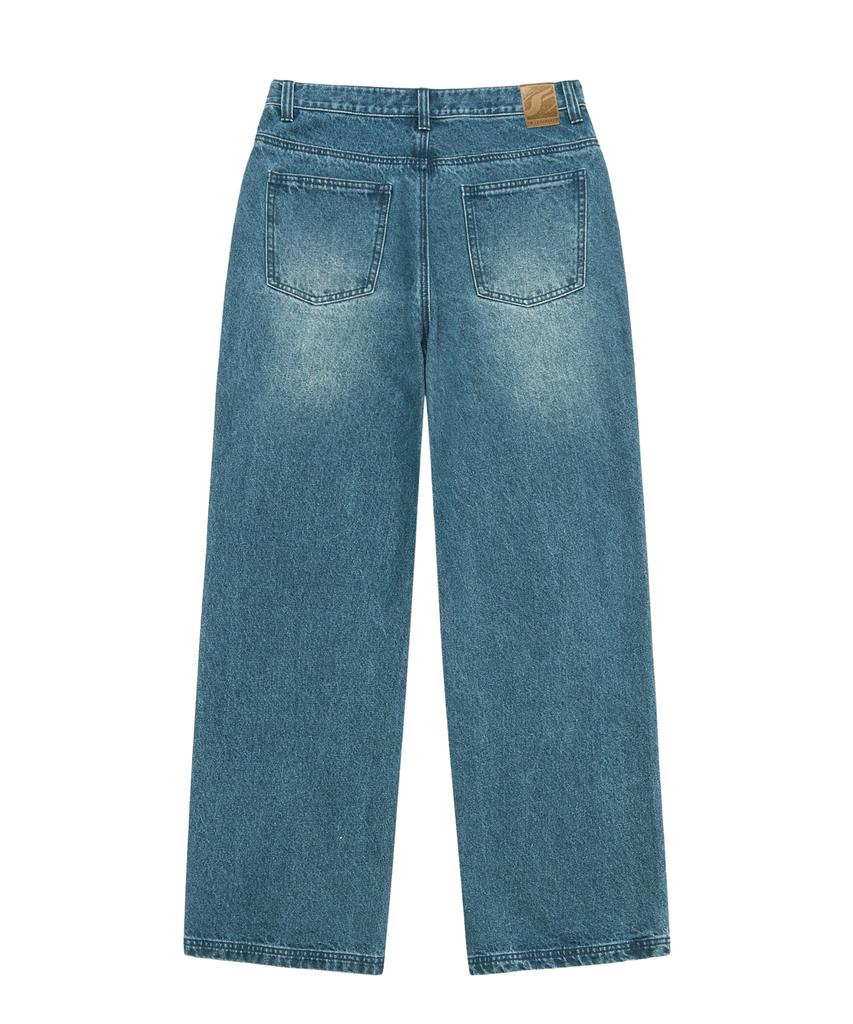 FILLUMINATE Daily Washed Denim Pants - Indigo
