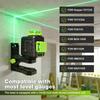 ABS Laser Level Bracket 360° Horizontal Rotation L-Shape Laser Level Adaptor 1/4''-20 Threaded Adjustable Clip
