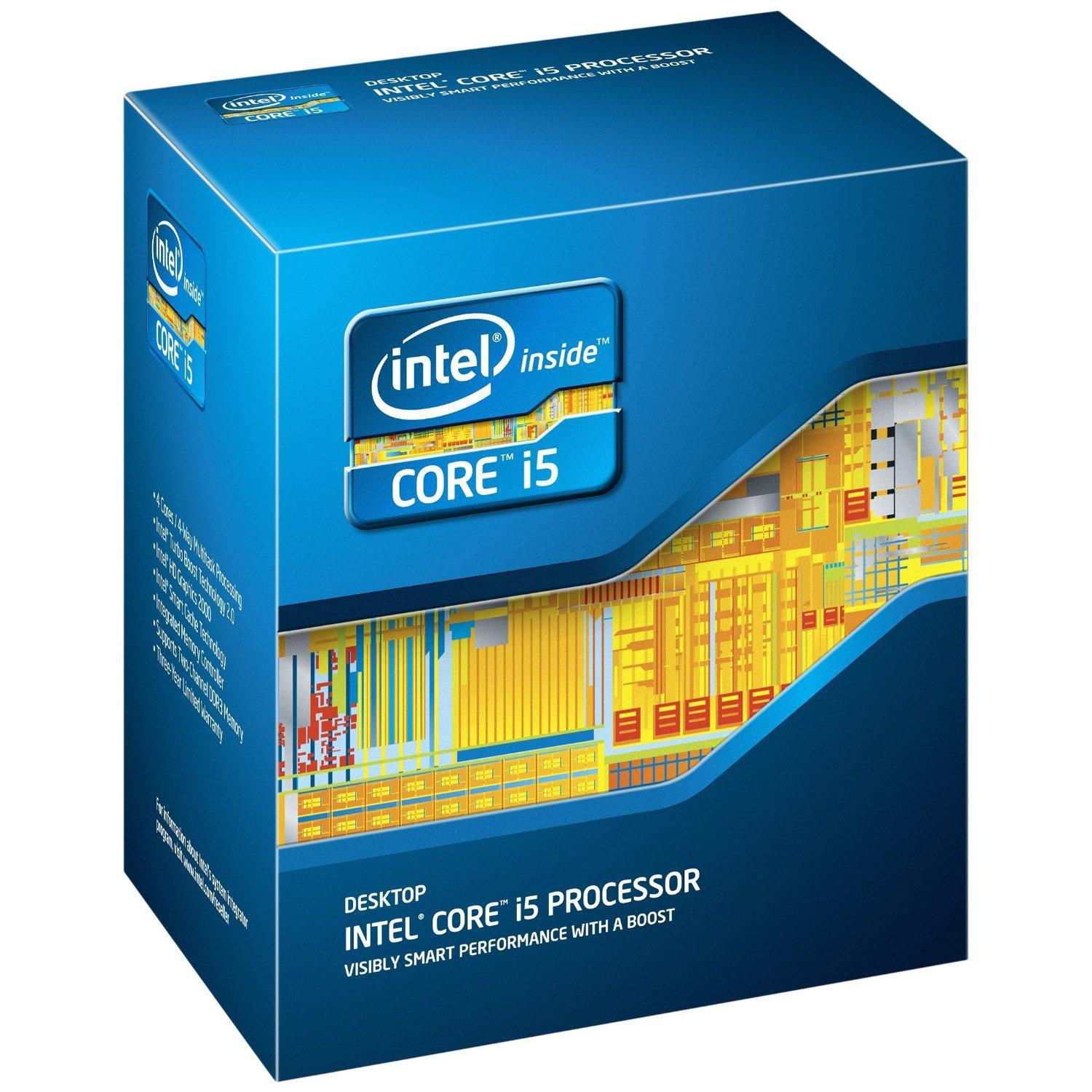 

Intel CPU Corei5 6M LGA1155 SandyBridge BX80623I52500K i5-2500K 3.3GHz
