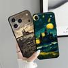 Cartoon Castle Art Funda Phone Cover Case for Apple iPhone 17 Pro Max 12 15 Pro 7 8 16 14 11 13 Air XR XS MAX
