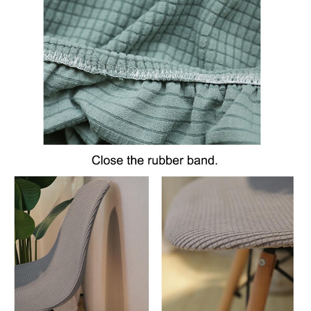Eames Chair Elastic Seat Cover High Quality Restaurant Chair Cover Elastic Removable Eames Chair Cover