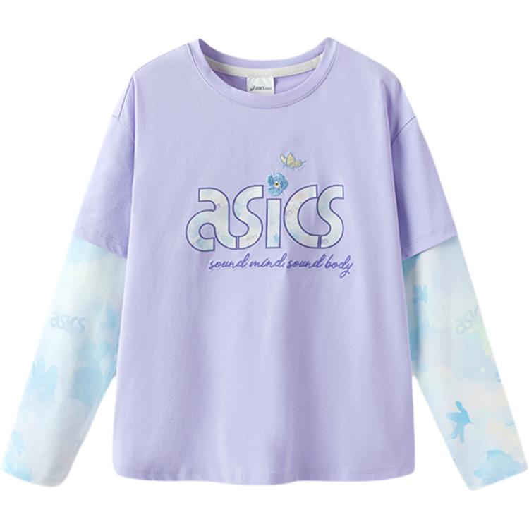ASICS Kids T Shirts Crew Neck Thin 331251004014 120