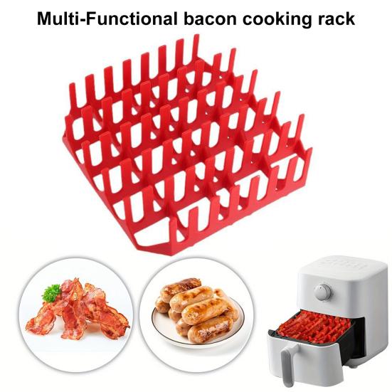 

Силиконовые вкладыши для фритюрницы Yousheng, многоразовые, с антипригарным покрытием, подставка для кастрюли, противень для бекона, решетка, форма для выпечки картофеля фри, курица, универсальные аксессуары для корзин красный