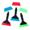 Raspador de Borracha Para Vidro de Carro Cabo de Plástico Limpador Ferramenta Para Película de Janela Limpador de Água Limpeza de Espelho Lâmina de Água Acessórios para Carro
