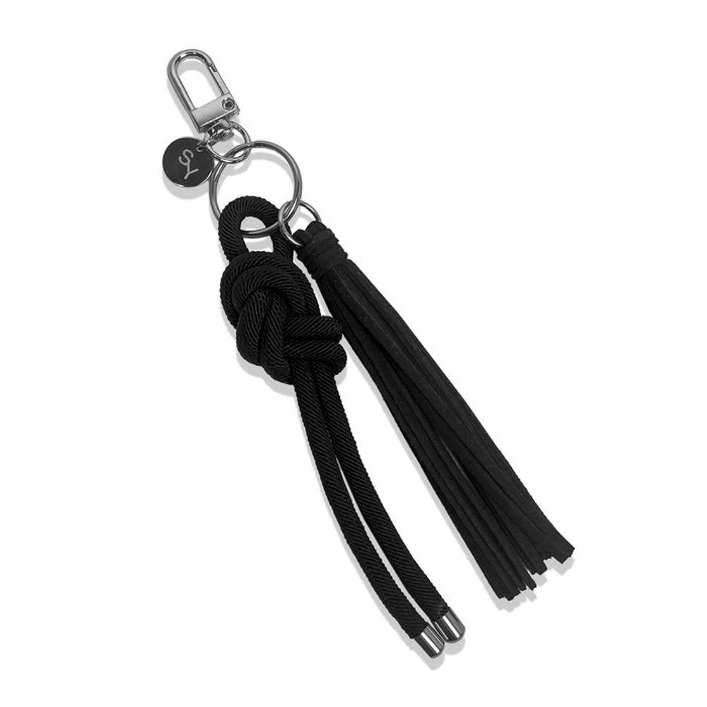

S SY knot string & tassel key ring FREE