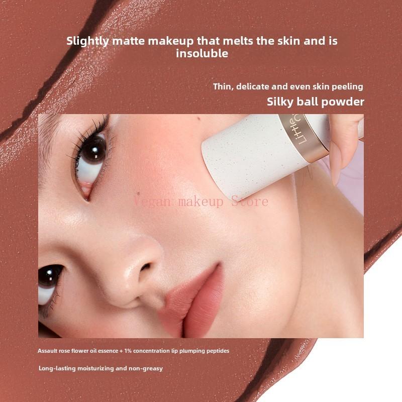 Little Ondine Multi-Purpose Blusher Stick Moisture Silky Makeup Blush Corrective Shadow Lipstick Face Blushes