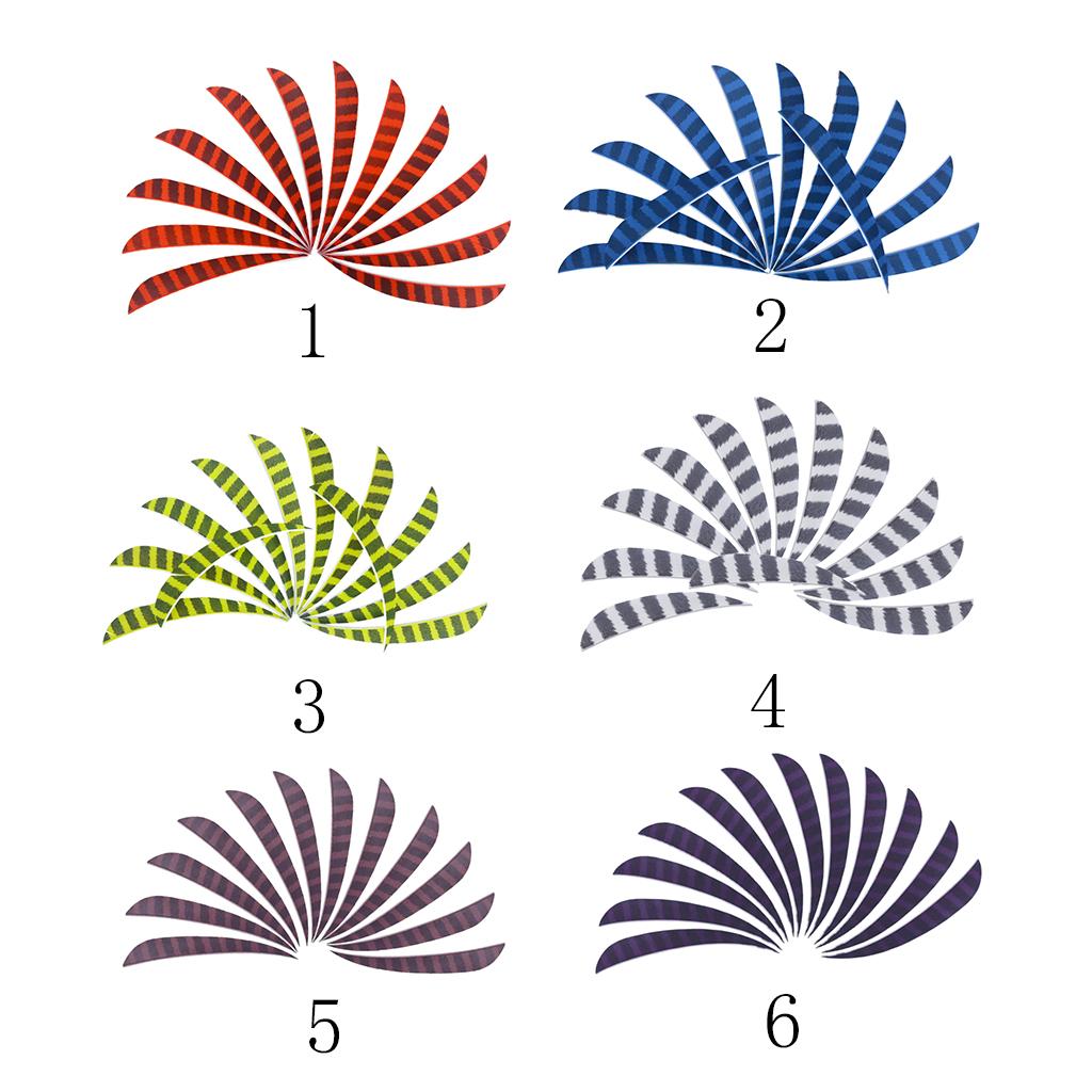 Turkey Feather Arrow Fletchings 5 Inch Right Left Wing Archery Feathers DIY Accessory for Bow Arrow Shaft Hunting