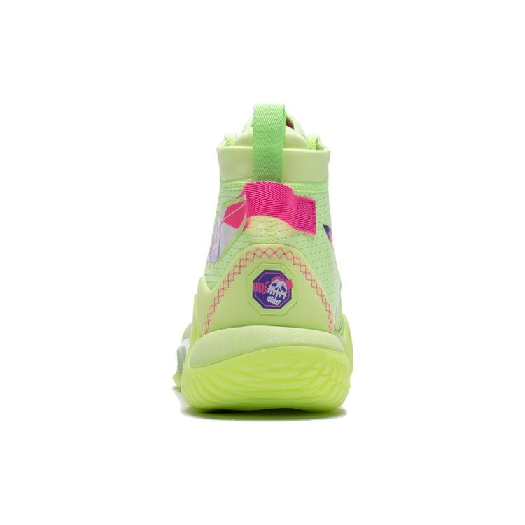New LiNing Badfive 2 Cushioning Anti Slip And Wear Resistant High Top Performance Basketball Shoes Green Red Blue ABFR001-10