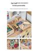 2024 Wooden Fruit & Veggie Cut-Cut Playset - Mini Kitchen Role-Playing Toy