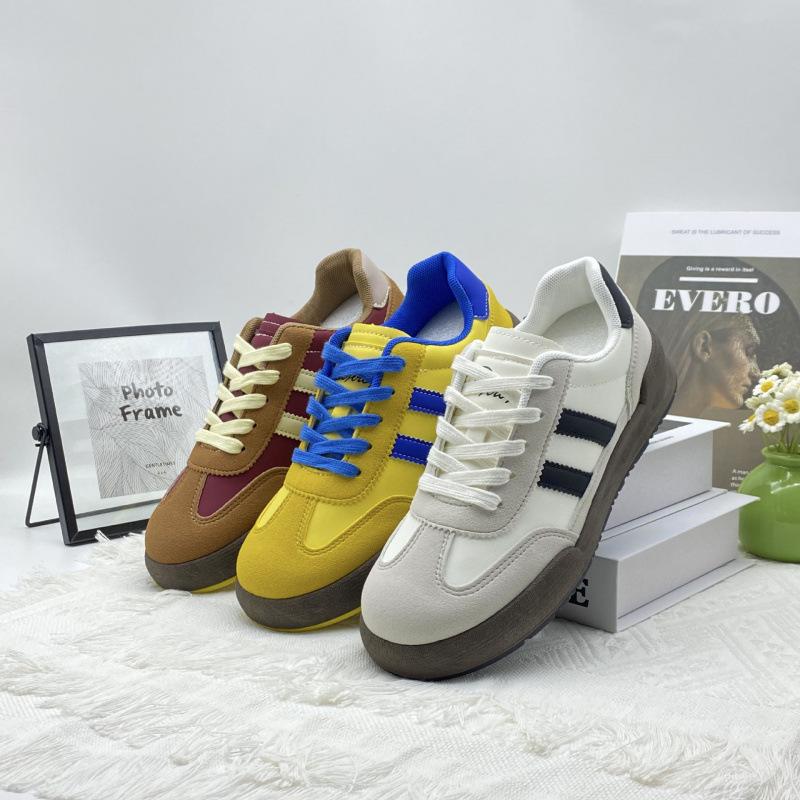 Retro versatile German training shoes women's 2025 spring and autumn new popular chic shoes women's shoes casual girls sports board shoes