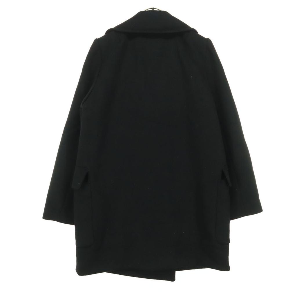 SCOTCLUB Long Sleeve Wool Blend Chester Coat M Black Women Used