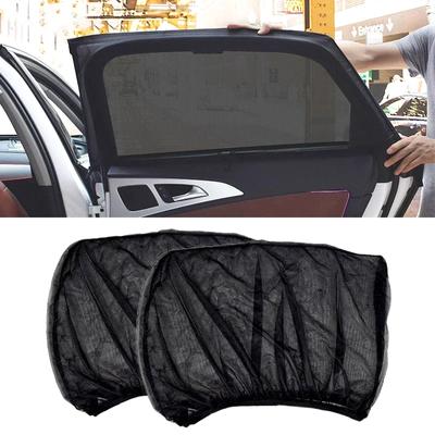 2Pcs Car Sun Shade Styling Accessories Auto Uv Protect Curtain Side Window Sunshade Mesh Sun Visor Protection Window Films