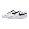 Nike Court Vision 1 Slip Resistant Low top Skateboard Shoes Men's Black White DH2987-101(Team635-)