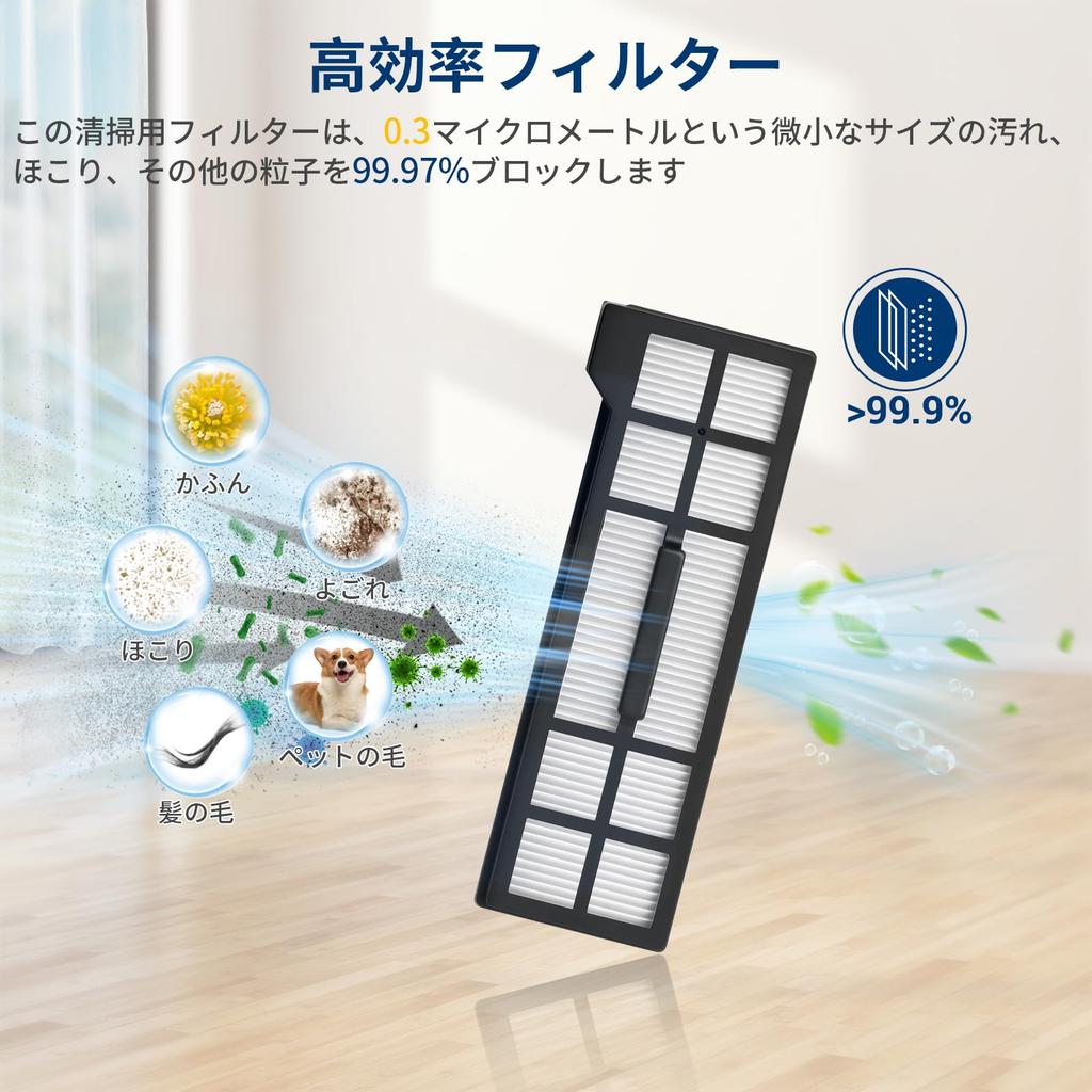 Compatible Robot Vacuum Accessories for X10 Pro Omni, Filters, Paper Bags, Brushes, and Mops. 26-Piece Replacement Parts Kit.