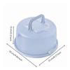 Portable Cake Carrier Easy To Carry with Lid Round Food Storage