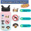 50 Cartoon Funny Beer Stickers Decorate Notebook Suitcase DIY Waterproof Stickers